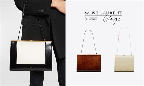 ysl anne marie bag brown|Saint Laurent Le Anne Marie Large Vinyl Shoulder Bag.